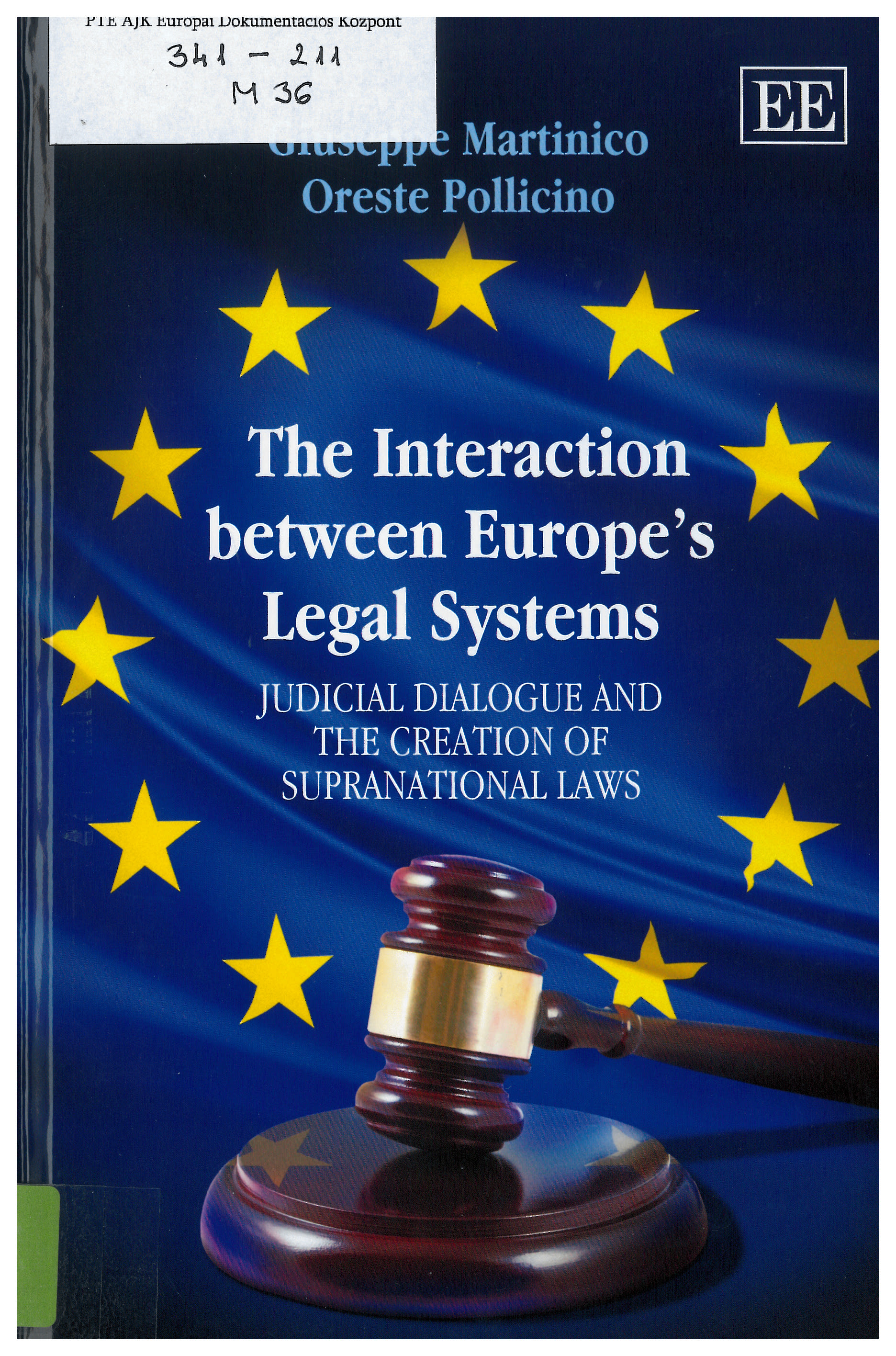 Új könyv az EDK-ban: The Interaction Between Europe's Legal Systems