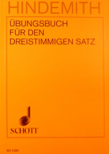 Hindemith, Paul : Unterweisung im Tonsatz