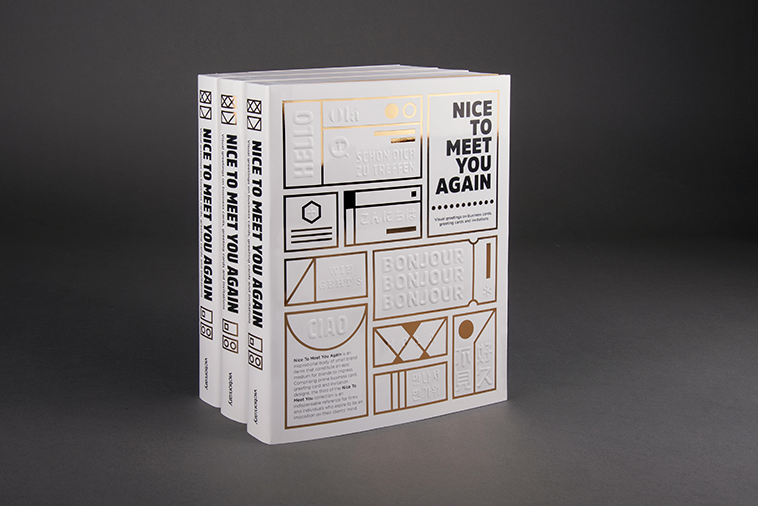 Nice to meet you again : visual greetings on business cards, greetings cards and invitations