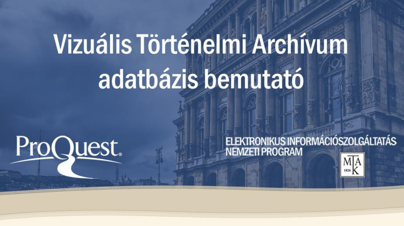 Hozzáférhetővé vált a Vizuális Történelmi Archívum adatbázisa