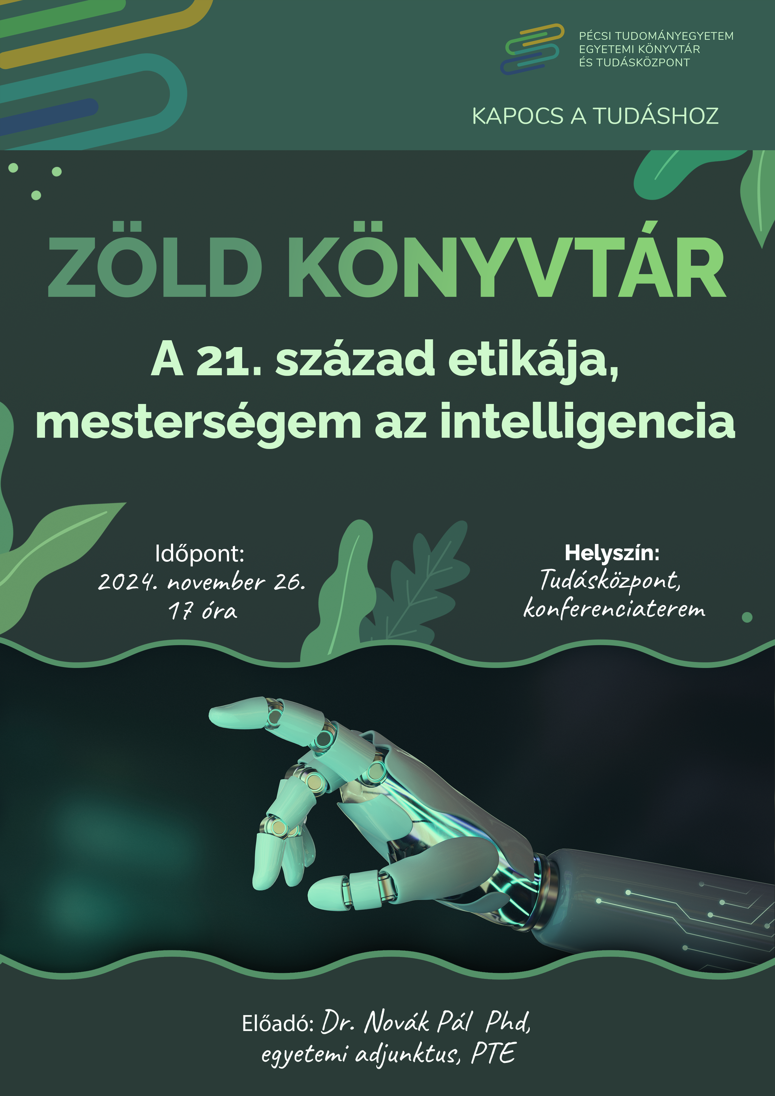 A 21. század etikája, mesterségem az intelligencia