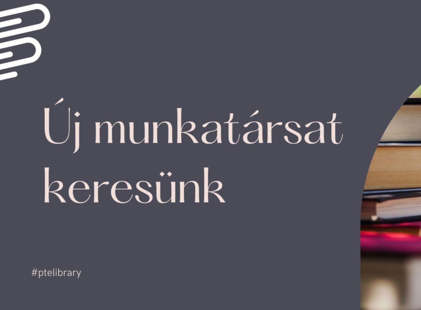 Új munkatársat keresünk