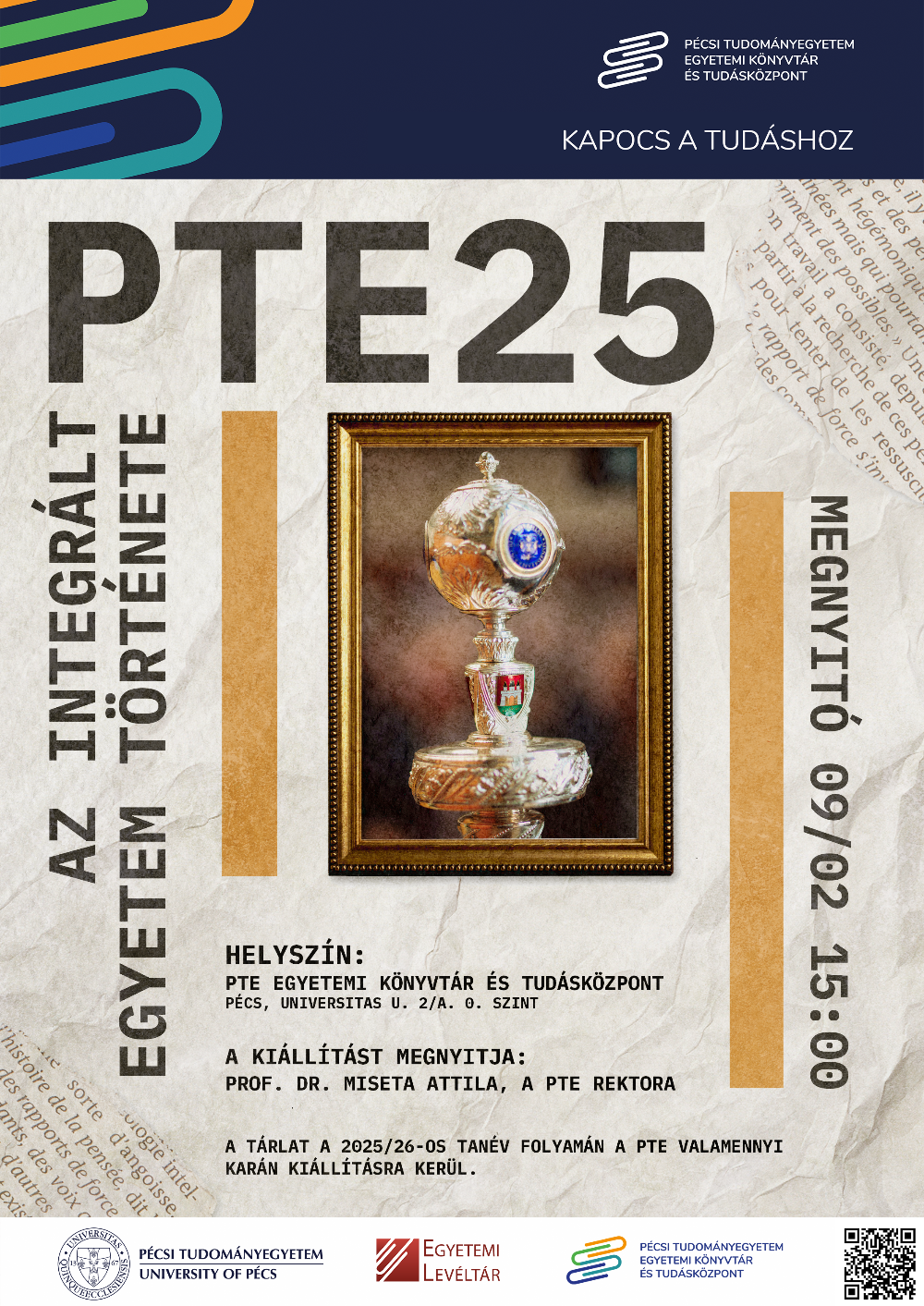 PTE 25. Az integrált egyetem története