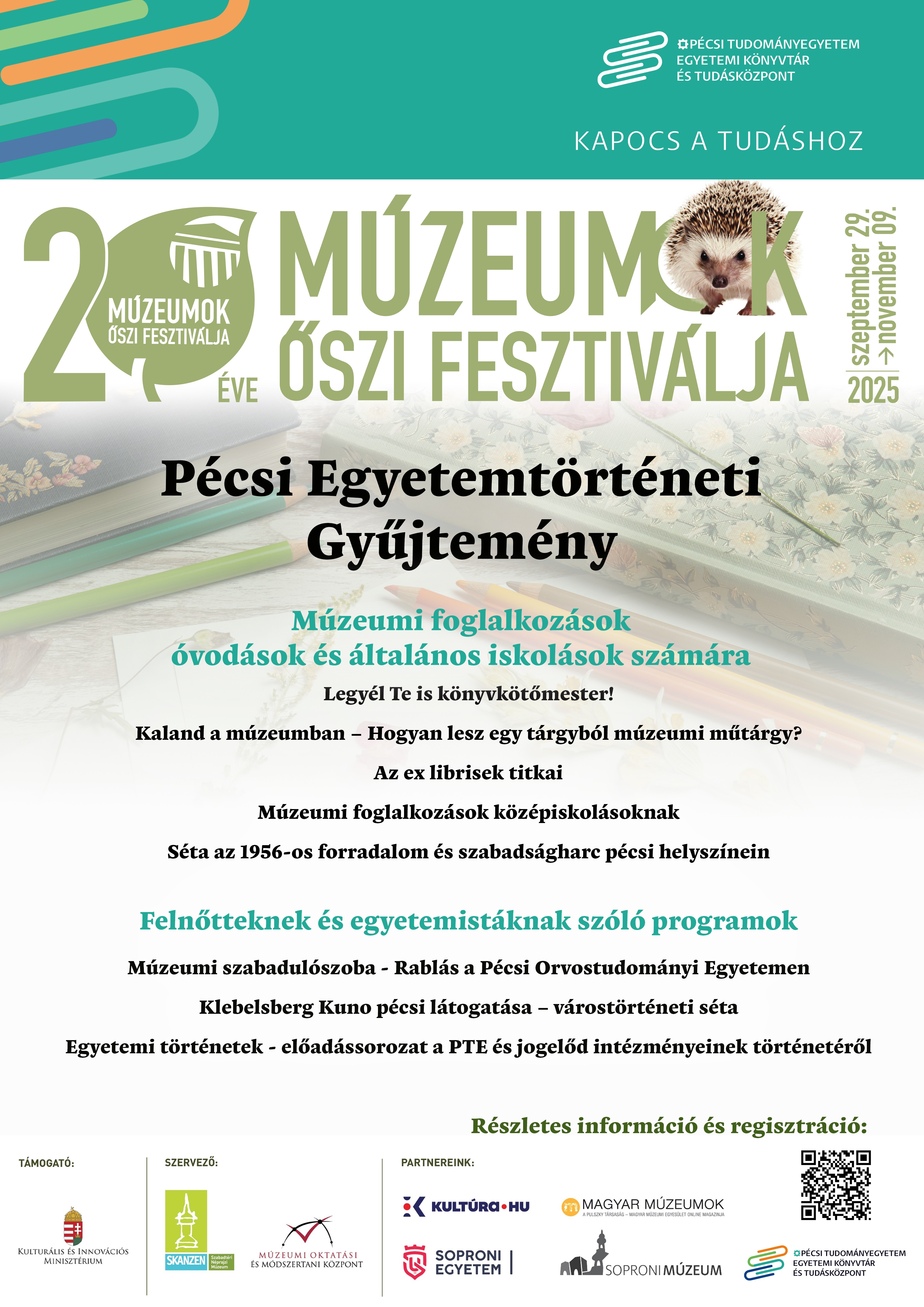 Múzeumok Őszi Fesztiválja – 2025