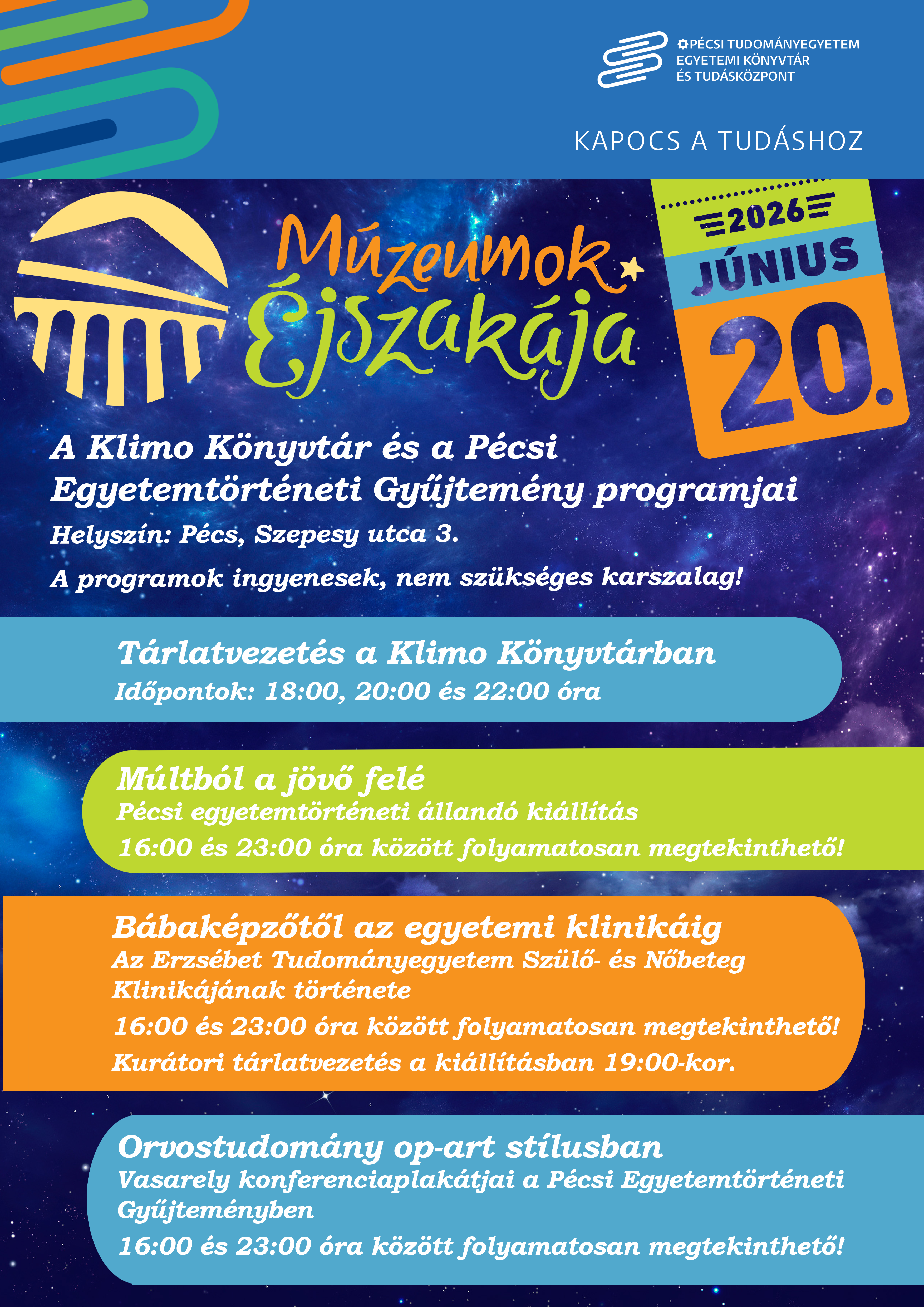 Múzeumok Éjszakája 2026
